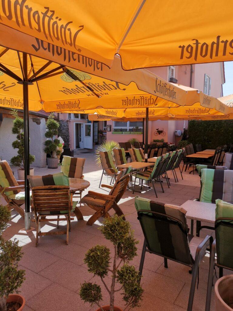 Terrasse Frontansicht